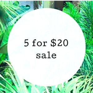 Exceptions of Aloette, Partylite & new combat boots, wedding dress & new Miss Me